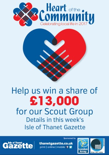 Thanet Heart of the Community Award Poster